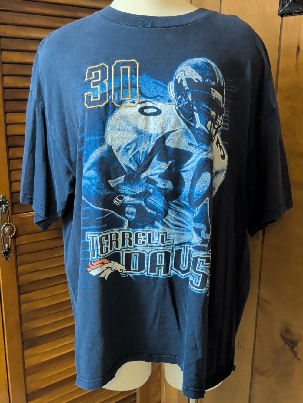 Vintage Denver Broncos Terrell Davis Shirt